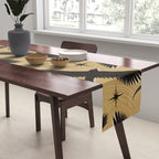 Raven with Shadow Yellow  Table Runner Gallery Image 2