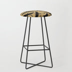 Raven with Shadow Yellow  Stool Gallery Image 1