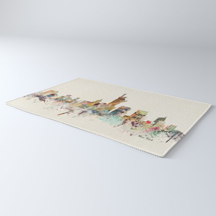 new york city skyline Rug Gallery Image 3