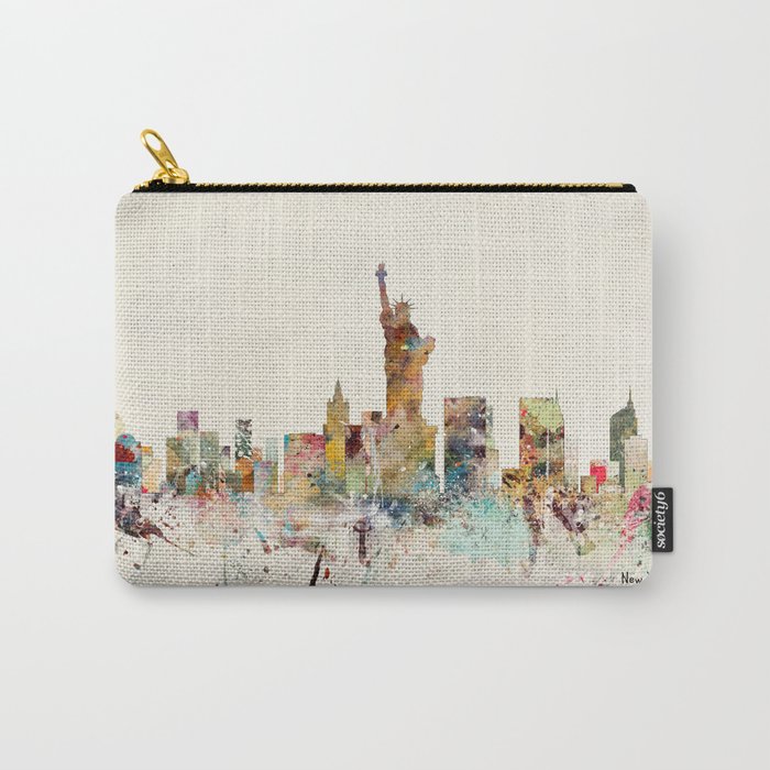 new york city skyline Carry All Pouch Gallery Image 1