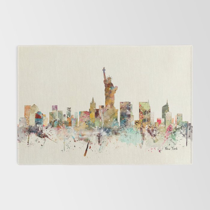 new york city skyline Rug Gallery Image 2