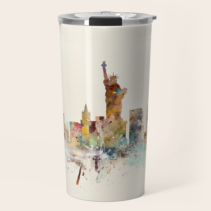 new york city skyline Travel Mug Gallery Image 1