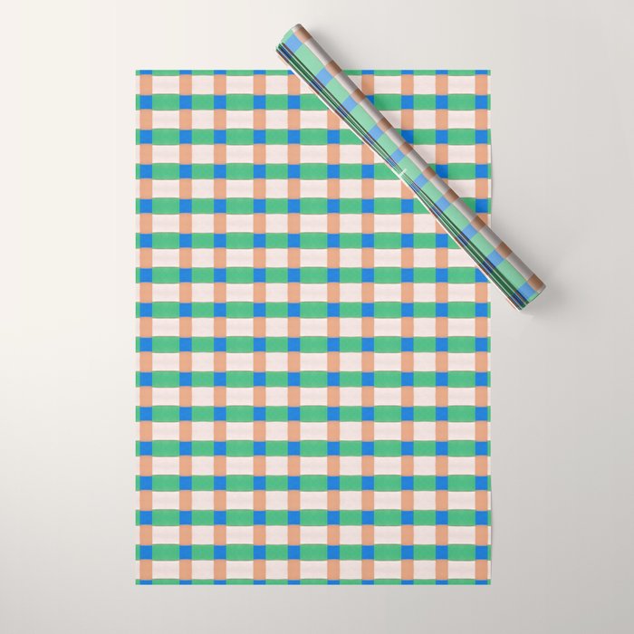 Paper Weaving Pattern #3 Wrapping Paper Gallery Image 1