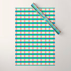 Paper Weaving Pattern #3 Wrapping Paper Gallery Image 1