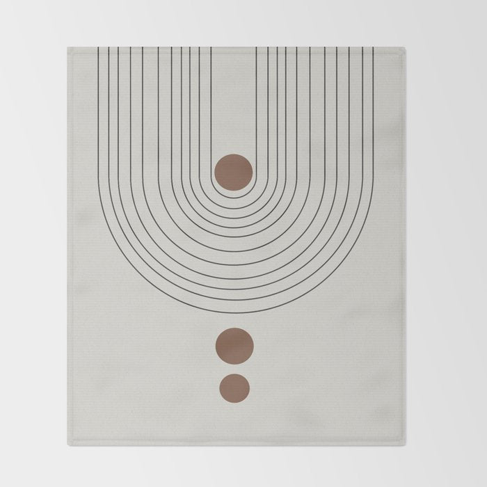 Balance III Throw Blanket Gallery Image 2