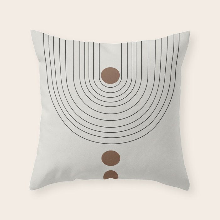Balance III Throw Pillow Gallery Image 1