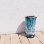 Minimalist Waves On A Beach In Iceland Travel Mug Gallery Image 4