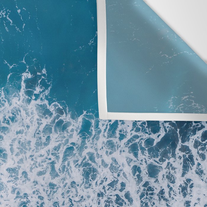 Minimalist Waves On A Beach In Iceland Wall Tapestry Gallery Image 3