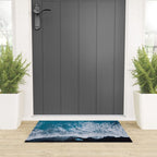 Minimalist Waves On A Beach In Iceland Welcome Mat Gallery Image 3