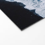 Minimalist Waves On A Beach In Iceland Welcome Mat Gallery Image 2