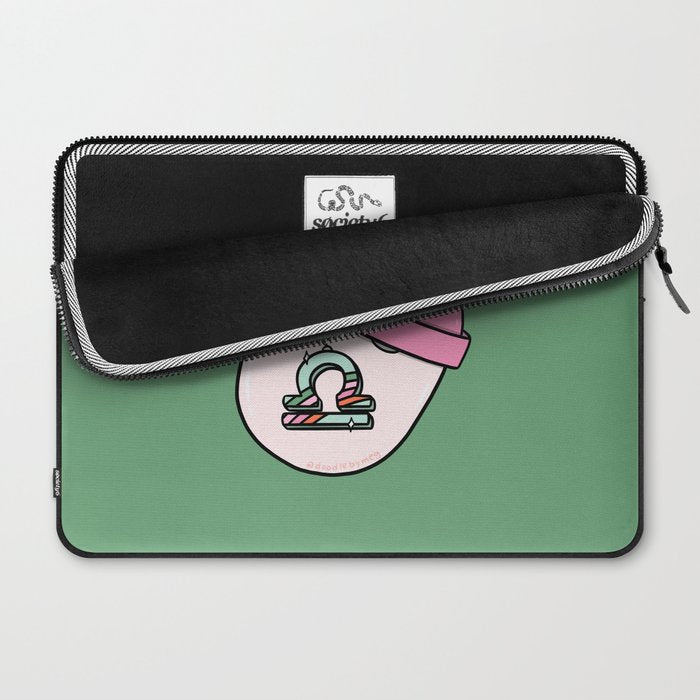 Libra Keychain Laptop Sleeve Gallery Image 2