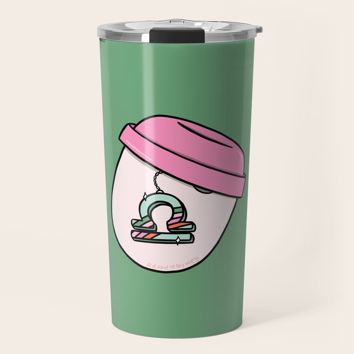Libra Keychain Travel Mug Gallery Image 1