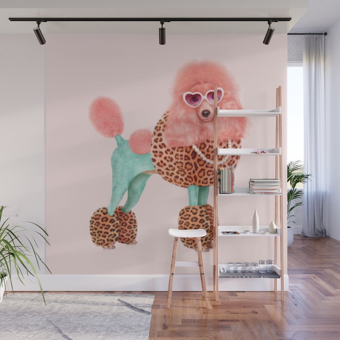 FUNKY POODLE Wall Mural Gallery Image 1