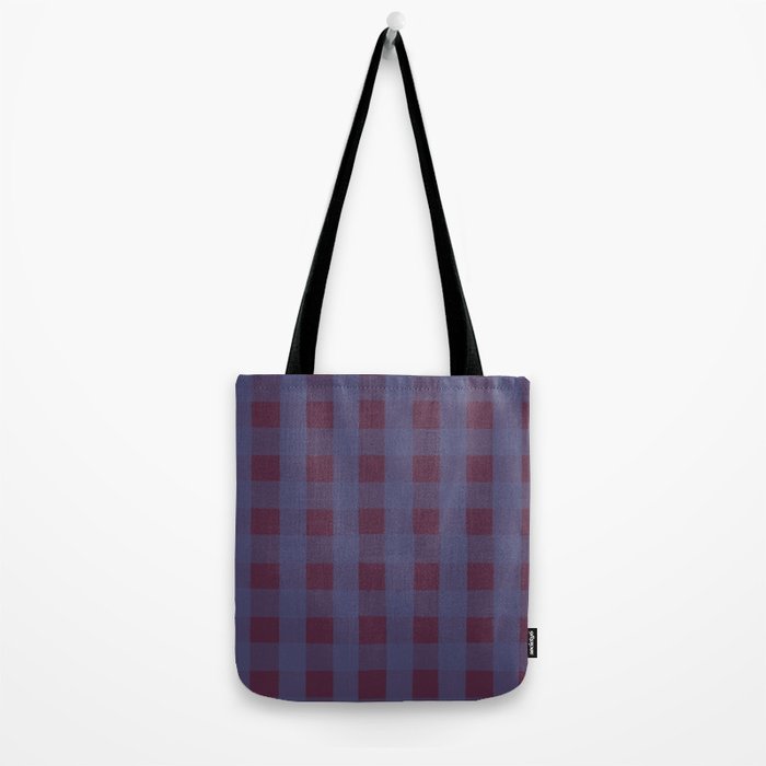 Purple criss-cross Tote Bag Gallery Image 2