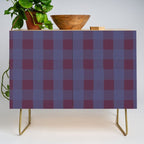 Purple criss-cross Credenza Gallery Image 1