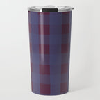 Purple criss-cross Travel Mug Gallery Image 1