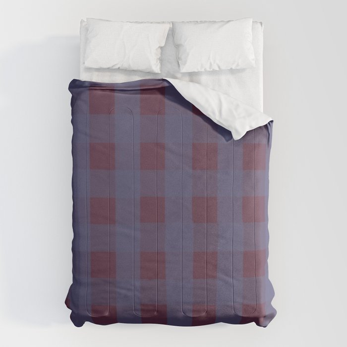 Purple criss-cross Comforter Gallery Image 1
