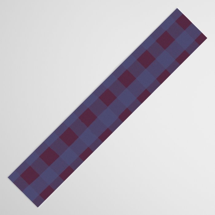 Purple criss-cross Table Runner Gallery Image 3