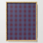 Purple criss-cross Serving Tray Gallery Image 1