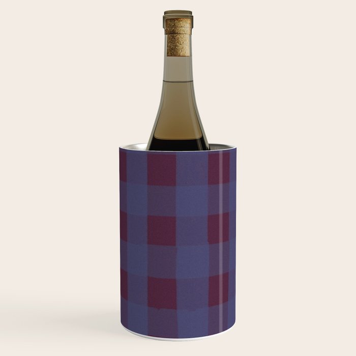 Purple criss-cross Wine Chiller Gallery Image 1
