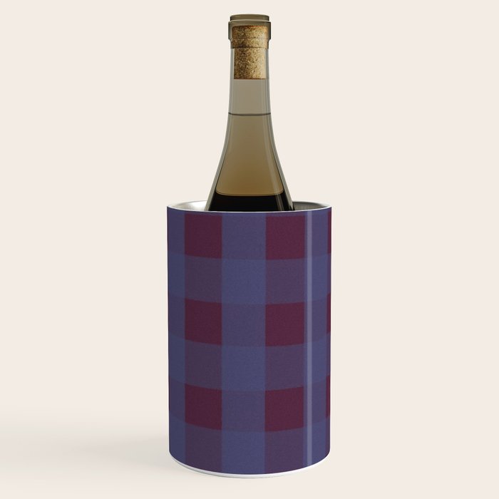 Purple criss-cross Wine Chiller Gallery Image 2