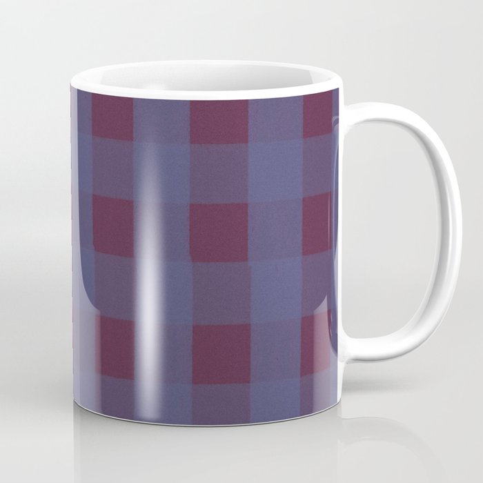 Purple criss-cross Coffee Mug Gallery Image 1