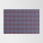Purple criss-cross Rug Gallery Image 2