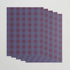 Purple criss-cross Wrapping Paper Gallery Image 3