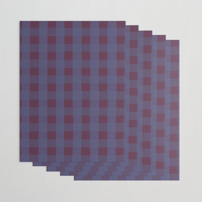Purple criss-cross Wrapping Paper Gallery Image 3