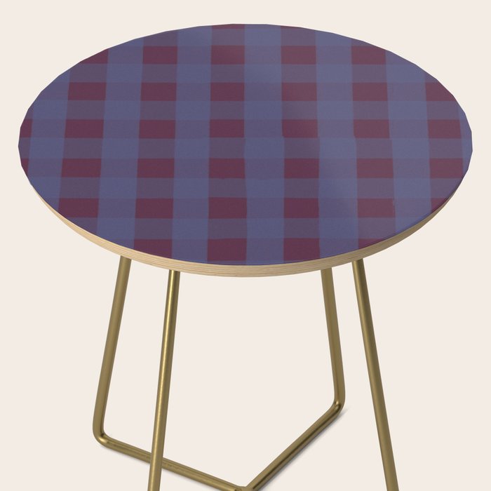Purple criss-cross Side Table Gallery Image 2