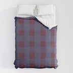 Purple criss-cross Duvet Cover Gallery Image 6