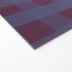 Purple criss-cross Welcome Mat Gallery Image 2