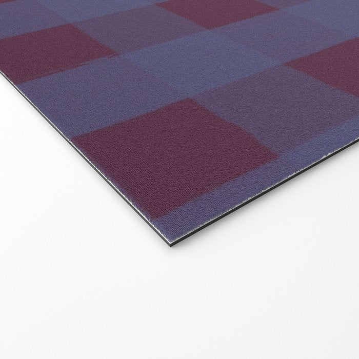 Purple criss-cross Welcome Mat Gallery Image 2