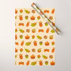 Acorns Wrapping Paper Gallery Image 1