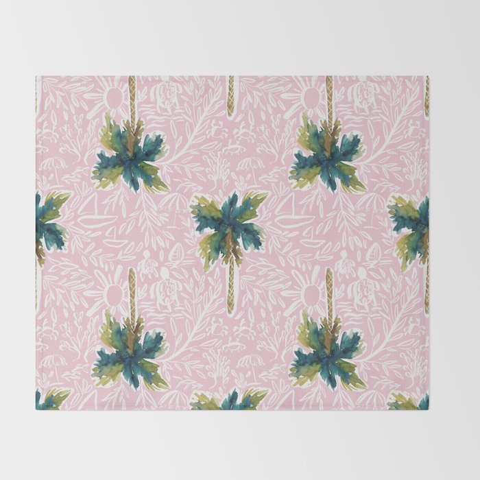 Island Dreams Throw Blanket Gallery Image 2