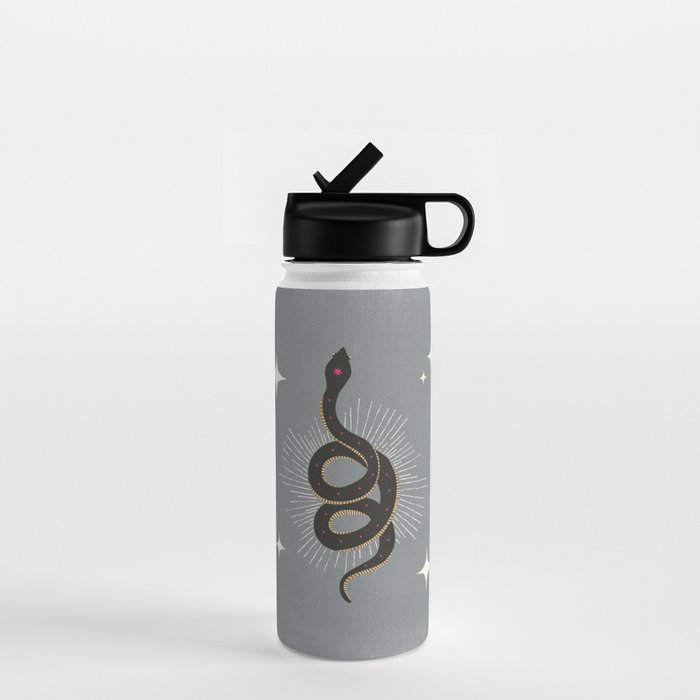 Slither - Gray Water Bottle Gallery Image 1