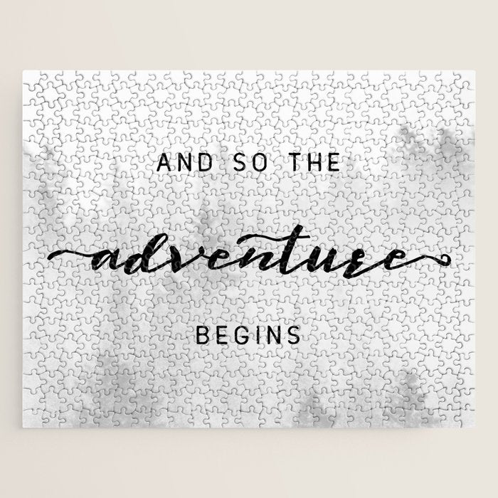 And So The Adventure Begins Jigsaw Puzzle Gallery Image 1