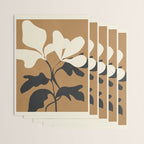 Abstract Modern Flowers 1 Wrapping Paper Gallery Image 3