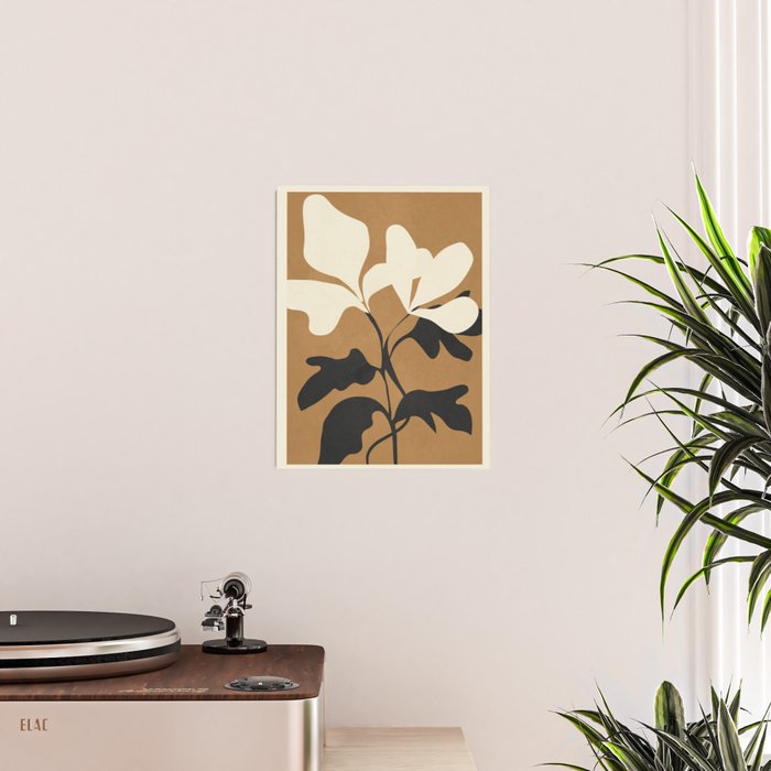 Abstract Modern Flowers 1 Poster Gallery Image 2
