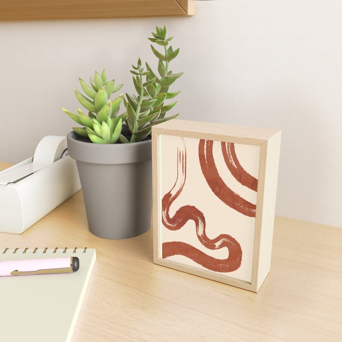 Abstract line art 129 Mini Art Print Gallery Image 2