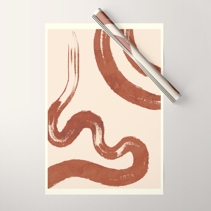 Abstract line art 129 Wrapping Paper Gallery Image 1