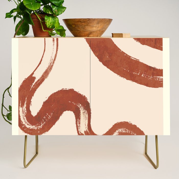 Abstract line art 129 Credenza Gallery Image 1