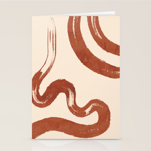 Abstract line art 129 Stationery Card Gallery Image 2