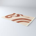 Abstract line art 129 Rug Gallery Image 3