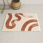 Abstract line art 129 Rug Gallery Image 1