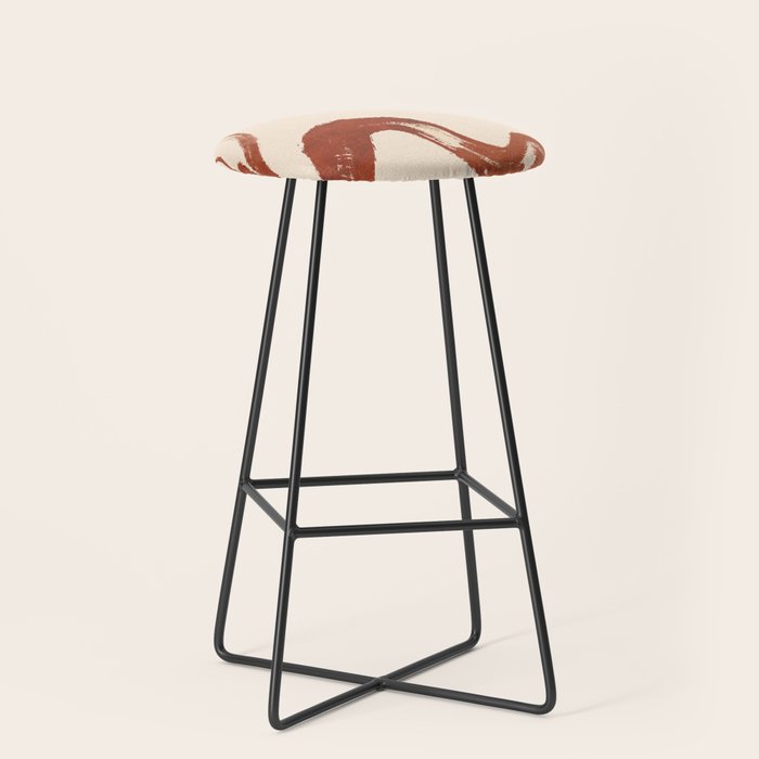 Abstract line art 129 Stool Gallery Image 1
