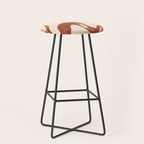 Abstract line art 129 Stool Gallery Image 1