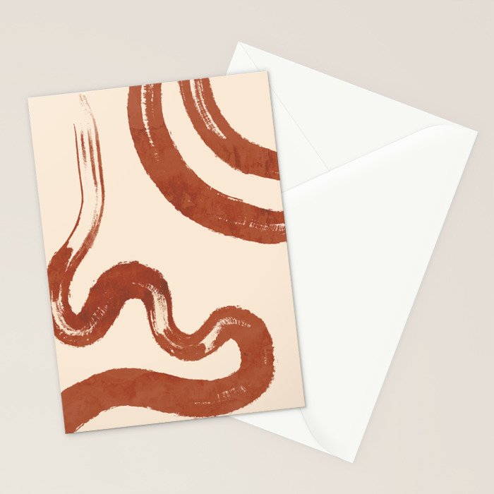 Abstract line art 129 Stationery Card Gallery Image 2