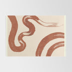 Abstract line art 129 Rug Gallery Image 2