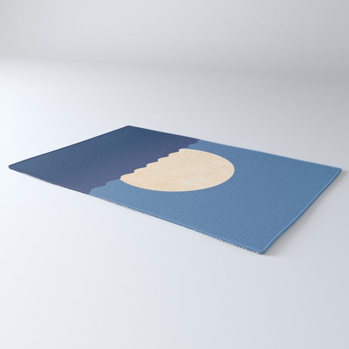 Moonrise Night Sky Rug Gallery Image 3